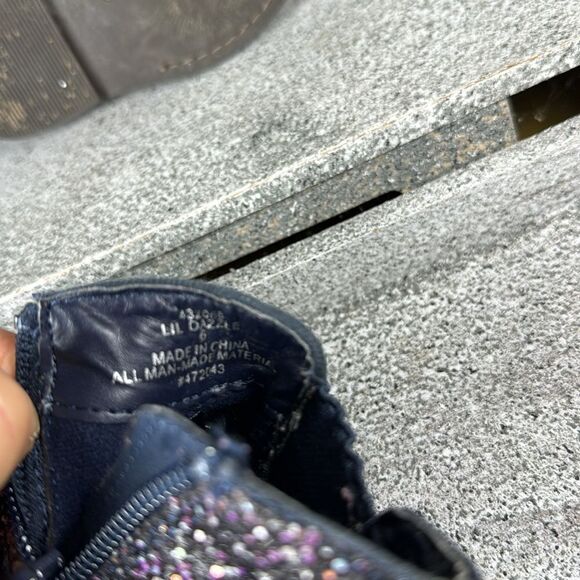 Cupcake Couture Lil Dazzle Sparkle Ankle Boots Toddler Size 6 - Picture 7 of 7